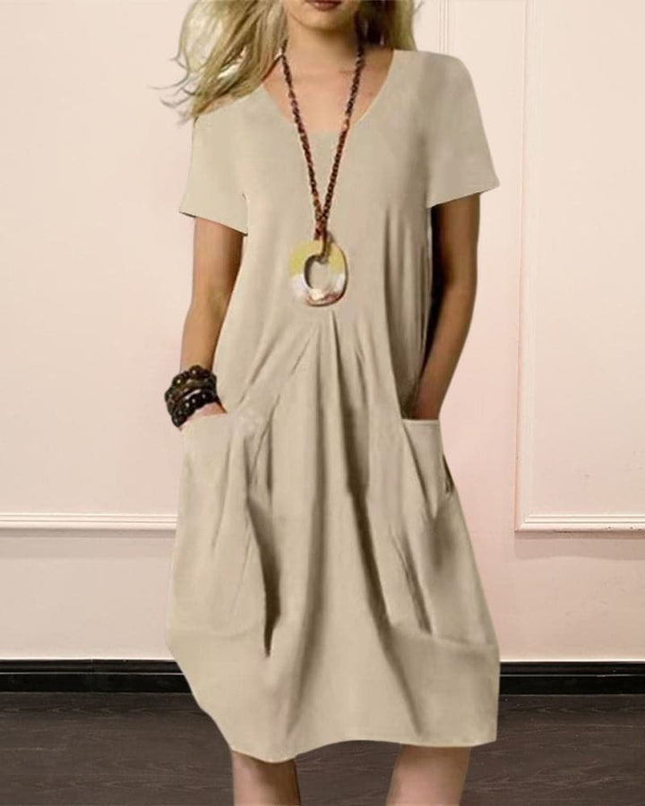 Robe Élégante à Coupe Décontractée – Style et Confort au Quotidien