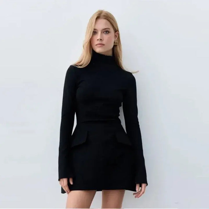 Muse - Minikleid - Schick - Luxuriöss Material - Ideal für Party für Damen
