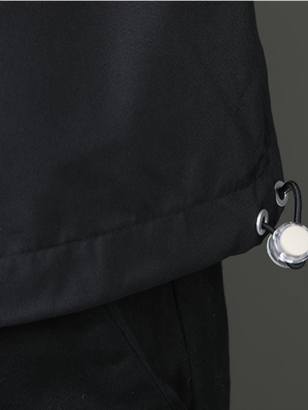 Veste de transition pour hommes – Veste streetwear coupe-vent avec capuche et poches utilitaires