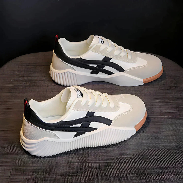 Baskets unisex au design sportif-moderne avec semelle profilée – Chaussures confortables pour le quotidien, loisirs, style urbain et fitness