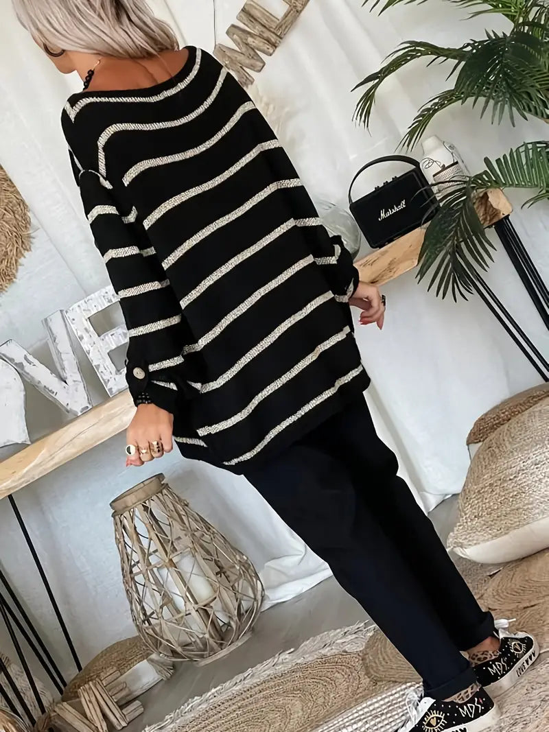 Carmi - Pull rayé pour femmes