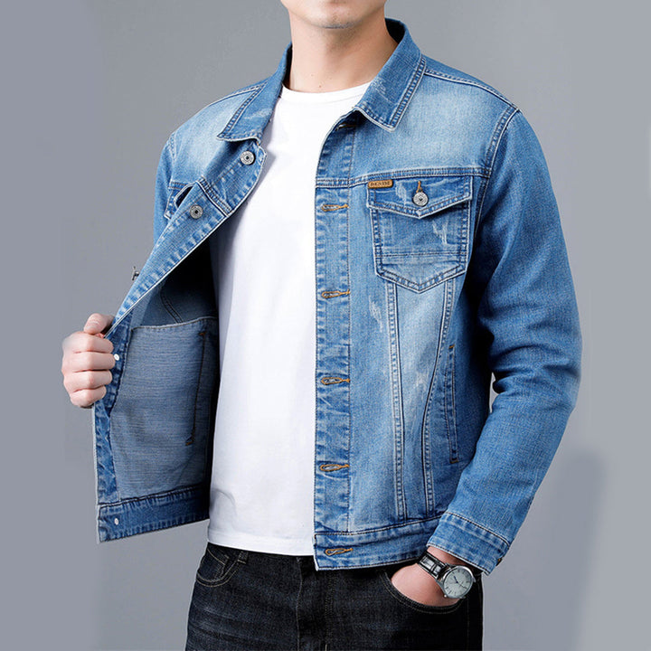 Elias - Veste - Décontractée - Design polyvalent - Idéale pour l'été pour hommes