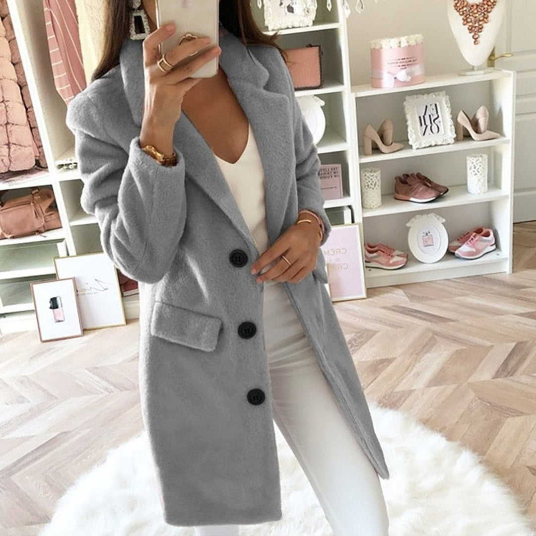 Malena - Cappotto - Classico - Alla moda - Ideale per autunno / inverno per donna