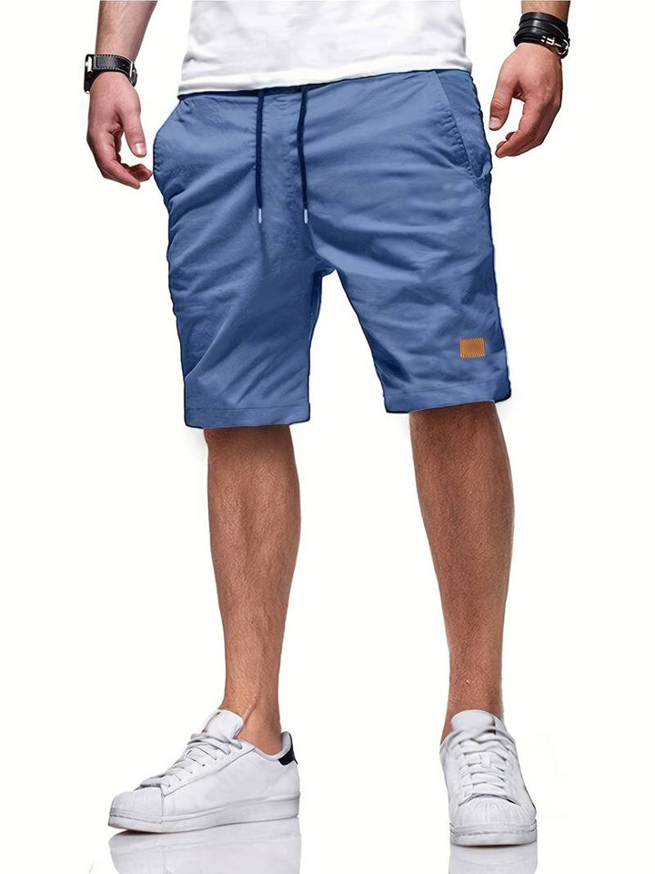 Herren Shorts mit Kordelzug – Bequeme Sommer-Shorts aus Baumwollmix für Freizeit, Sport & Streetwear Style