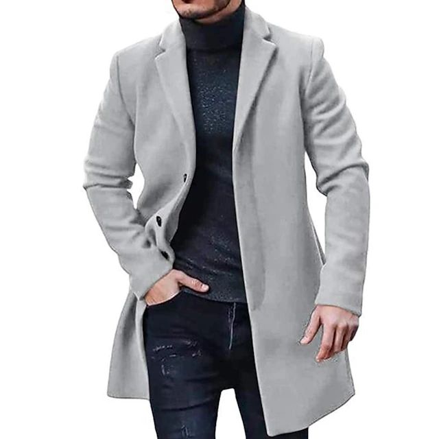 Eli - manteau en laine avec boutons