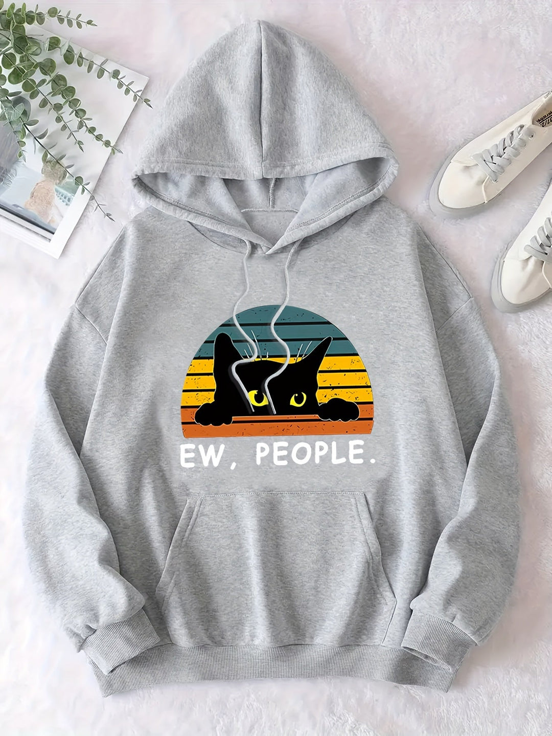 Lässiger Sweat-Pullover-Hoodie mit Kapuze für Women | Perfekt für lässige Tage