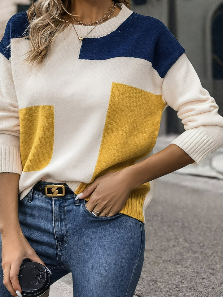 Tamera - Pull en maille décontracté pour femmes