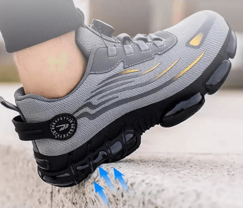 Asher - stylische orthopädische Sicherheitsschuhe für Männer