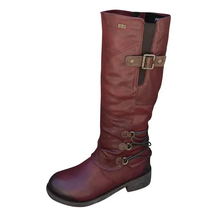 Serafina - Wintergöttin over-the-knee absatzstiefel