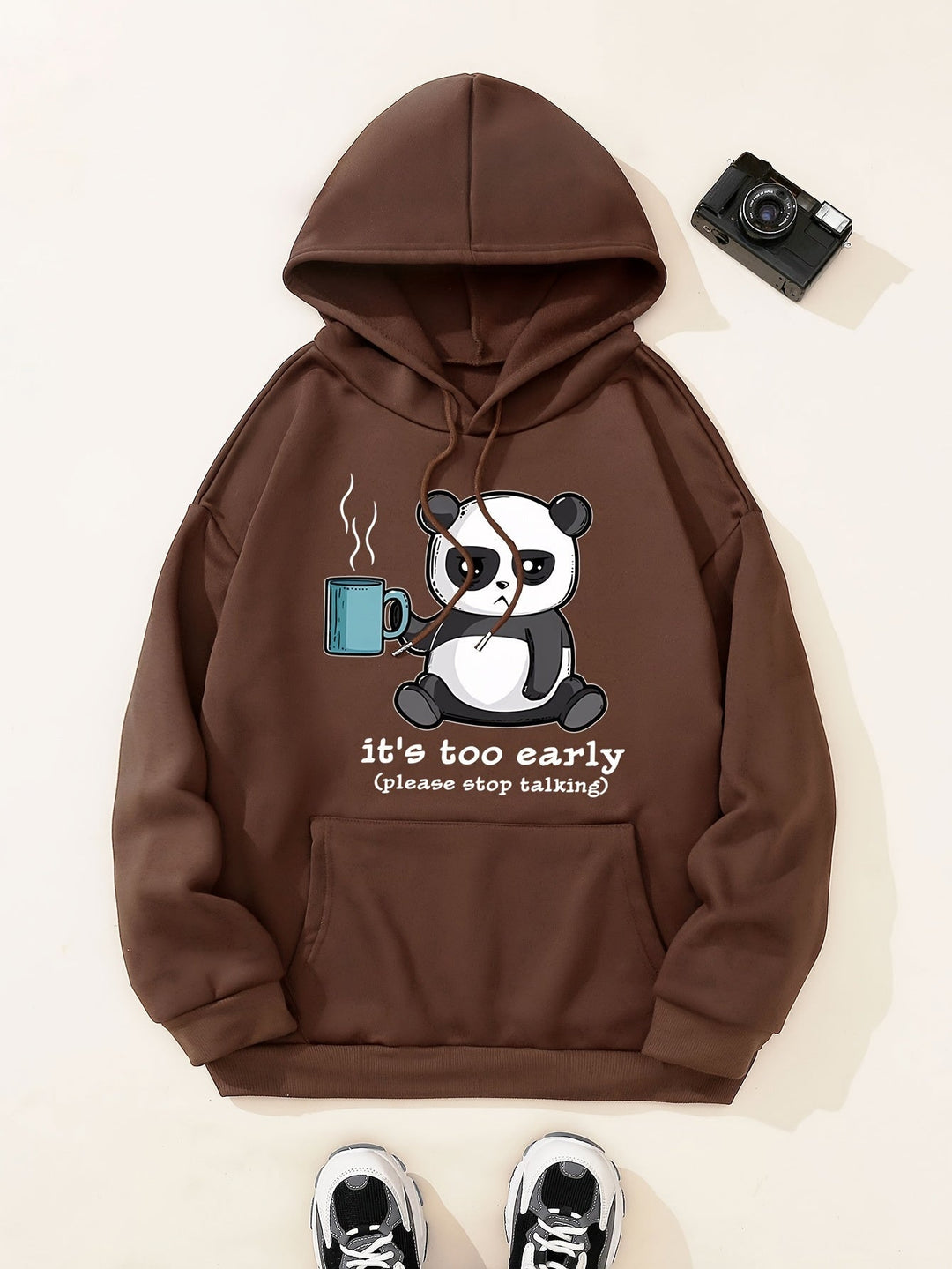 Casual fleece hoodie with hood for women | Perfect for leisure