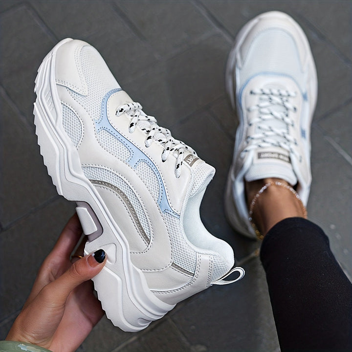 Stylish Fashionable Platform Chunky Sneakers for Women | Perfect for Casual Days