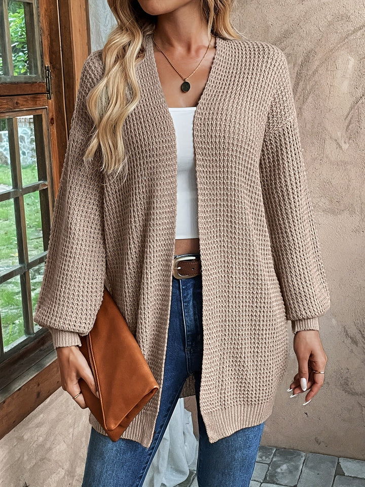 Lässiger Woll Strickcardigan für Damen | Perfekt für den Alltag
