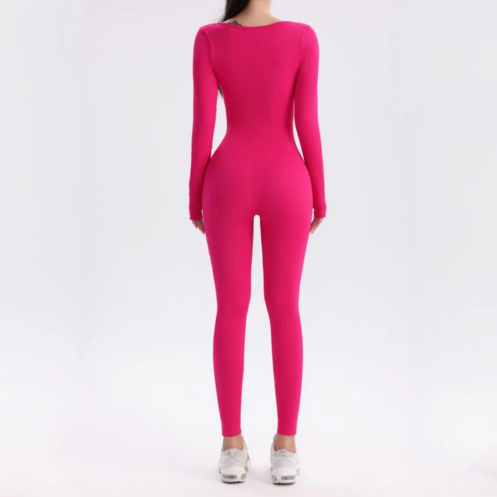 SleekSculpt Langärmeliger Jumpsuit