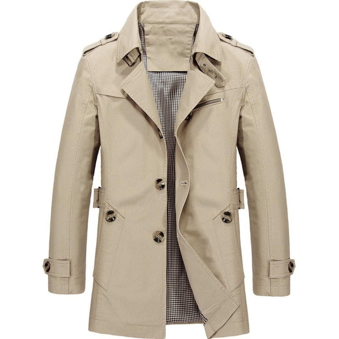 Karlo - Manteau - Luxe - À la mode - Idéal pour l'automne / hiver pour hommes