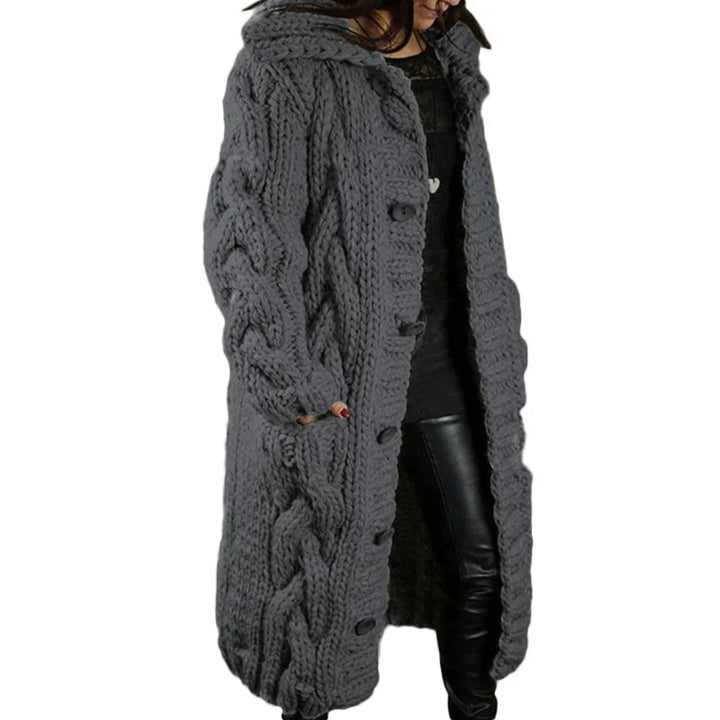 Cardigan oversize in maglia per donna | Perfetto per l'inverno