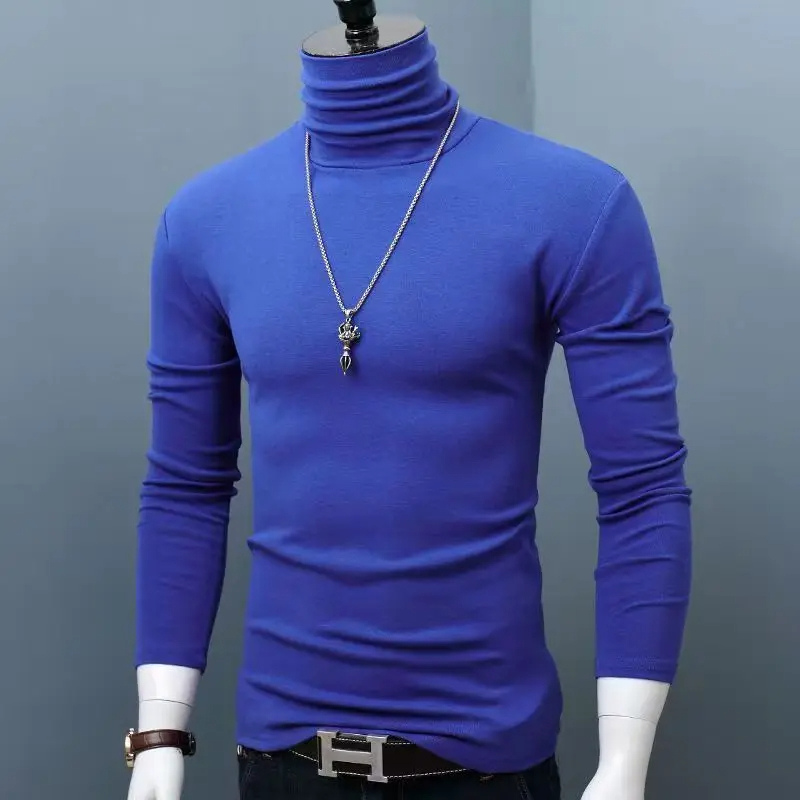 Maglione a collo alto alla moda