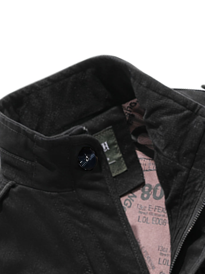 Giacca invernale imbottita con cerniera completa casual e calda per uomo | Perfetta per attività all'aperto