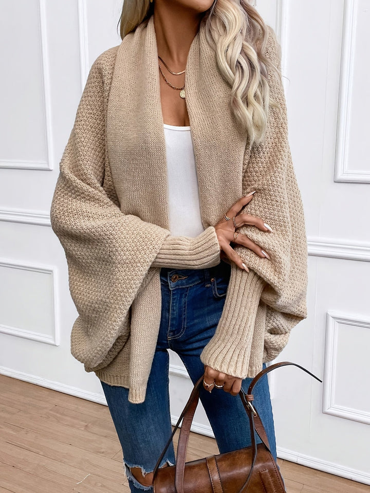 Eleganter warmer Ärmel Cashmere Strickcardigan für Damen | Perfekt für den Alltag
