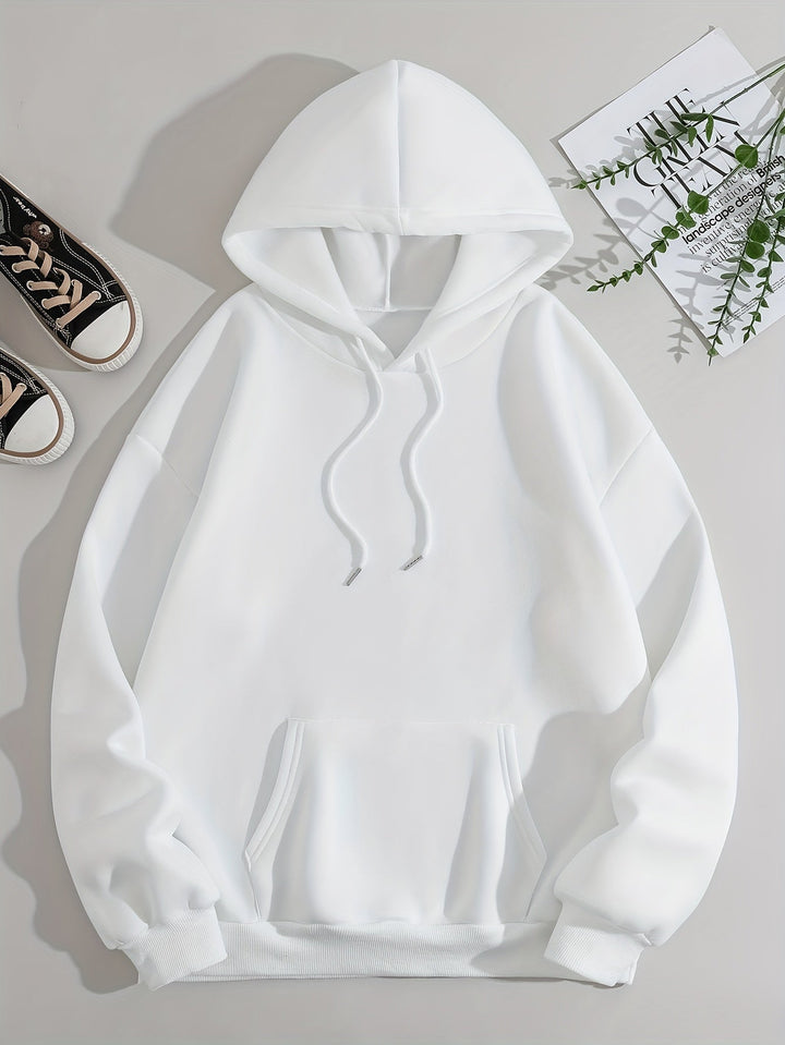 Eleganter Vintage-Sweat-Pullover-Hoodie mit Backprint für Women | Perfekter für Lässige Tage