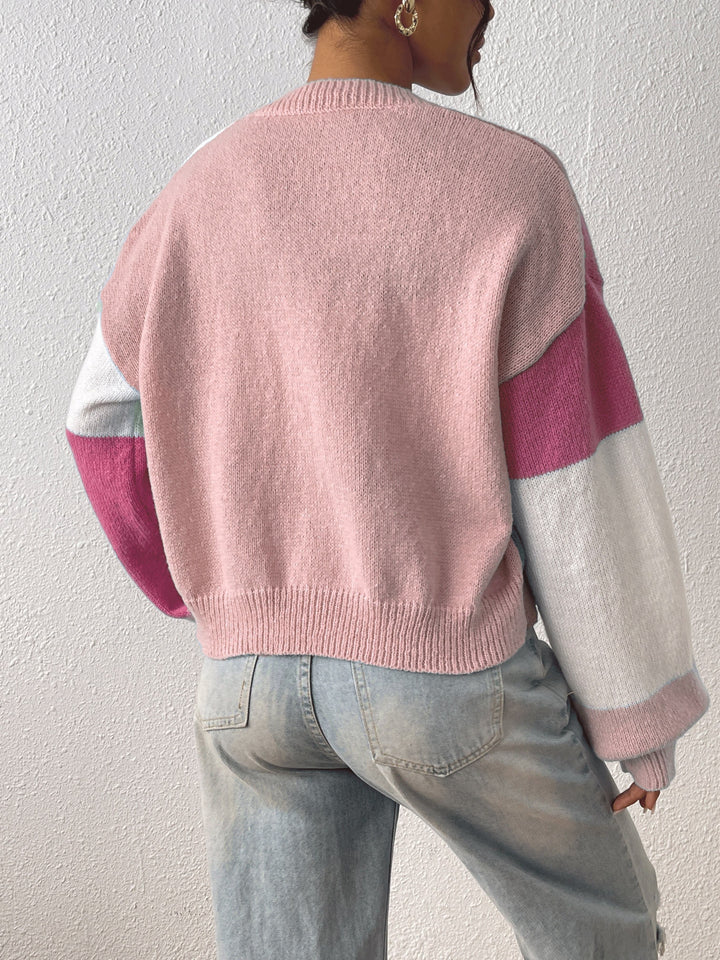 Eleganter stilvoller Cashmere-Strickwaren-Cardigan für Damen | Für den Alltag