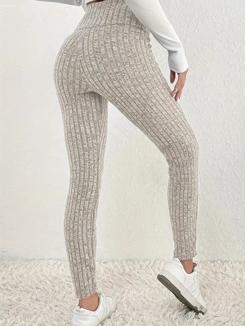 Lux – Leggings tricotées avec doublure en polaire