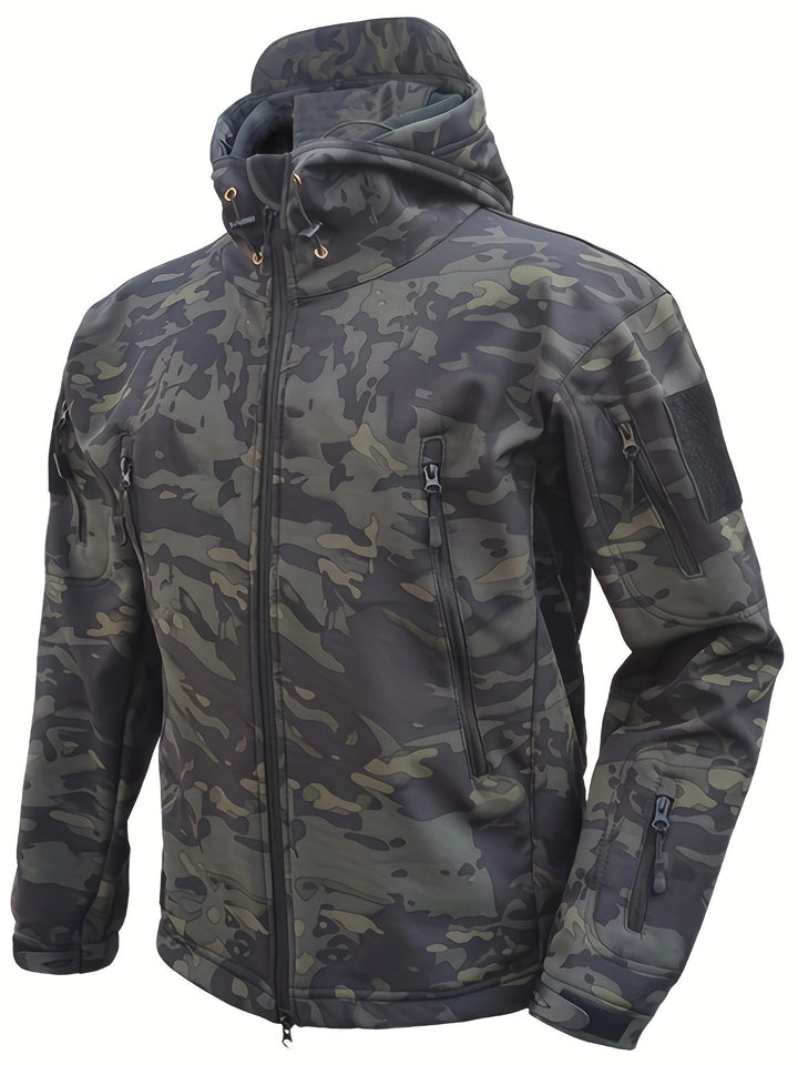 Taktische Softshell-Tarn-Outdoorjacke Wasserdicht Winddicht Für Herren | Perfekt für Outdoor-Aktivitäten