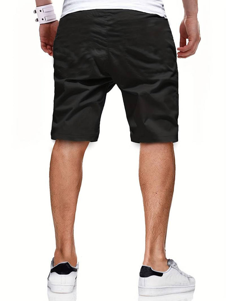 Herren Shorts mit Kordelzug – Bequeme Sommer-Shorts aus Baumwollmix für Freizeit, Sport & Streetwear Style