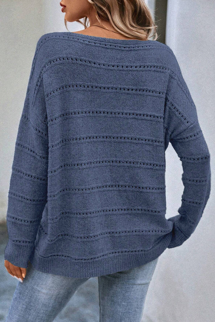 Maglione di lusso con dettagli elaborati per donne
