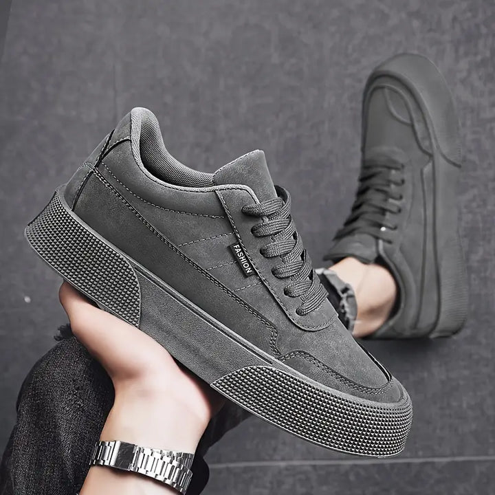 Baskets tendance pour hommes avec semelle épaisse – Chaussures de loisirs à la mode style streetwear