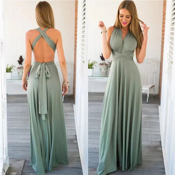 Cato - Robe portefeuille avec élastique
