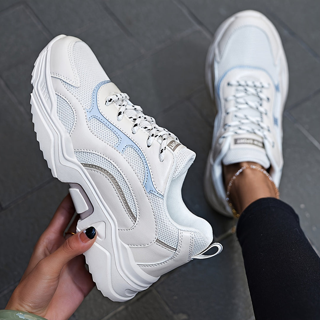 Stylish Fashionable Platform Chunky Sneakers for Women | Perfect for Casual Days