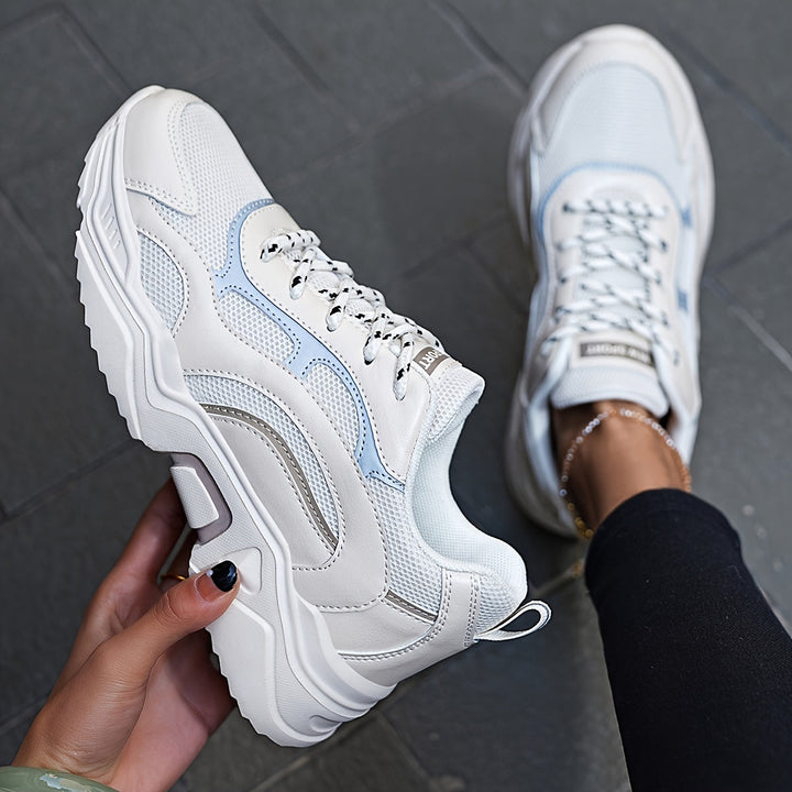 Stylish Fashionable Platform Chunky Sneakers for Women | Perfect for Casual Days
