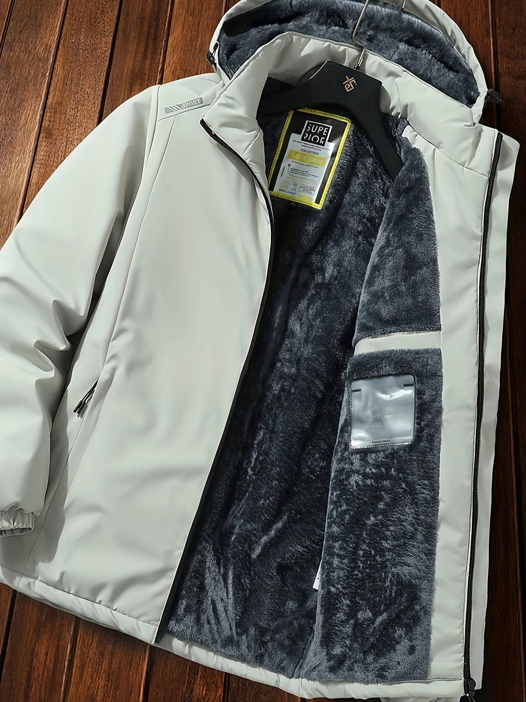 Warme Casual Kapuzen Lange Winter Jacke Für Herren | Ideal für Winter