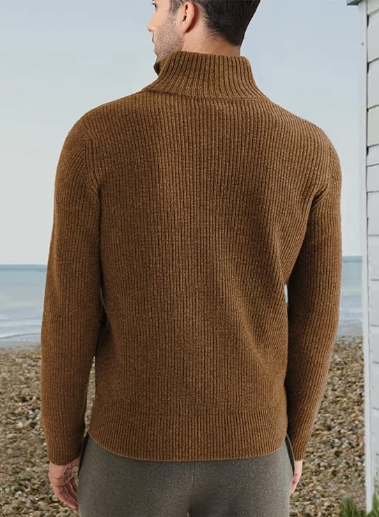 TOMMY - Stylish zip-up sweater for men (Italian design)