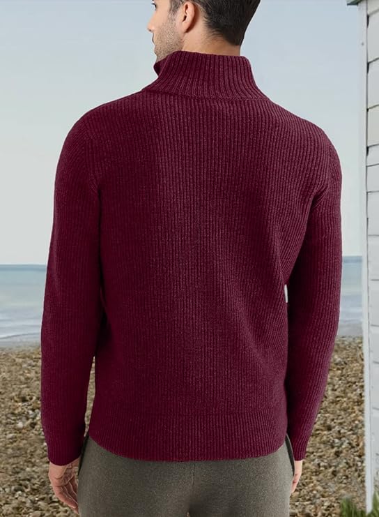TOMMY - Stylish zip-up sweater for men (Italian design)