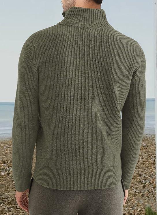 TOMMY - Stylish zip-up sweater for men (Italian design)