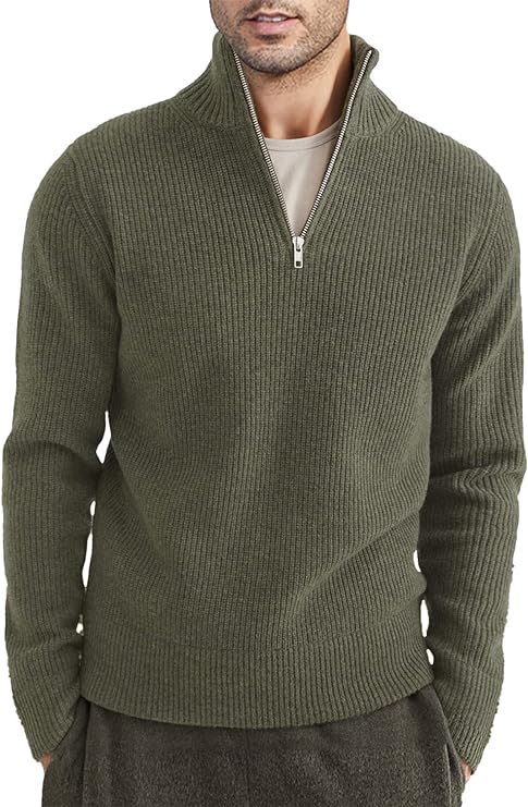 TOMMY - Stylish zip-up sweater for men (Italian design)