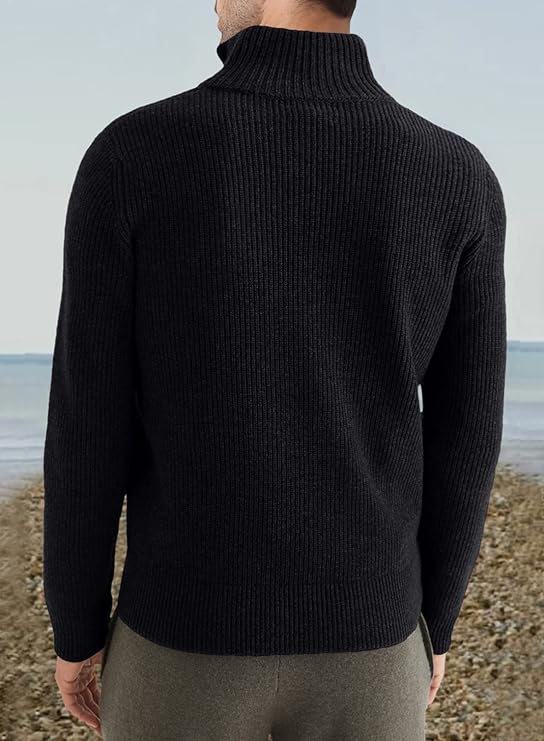 TOMMY - Stylish zip-up sweater for men (Italian design)