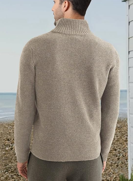 TOMMY - Stylish zip-up sweater for men (Italian design)