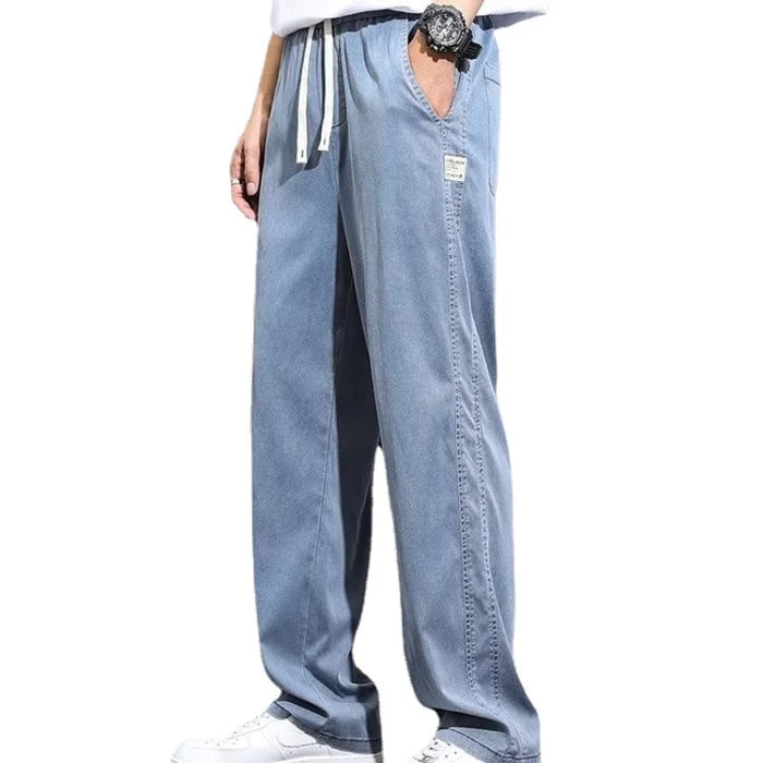 Jaquan - Jean - Décontracté - Élastique / Design Polyvalent - Adapté au Quotidien pour Hommes