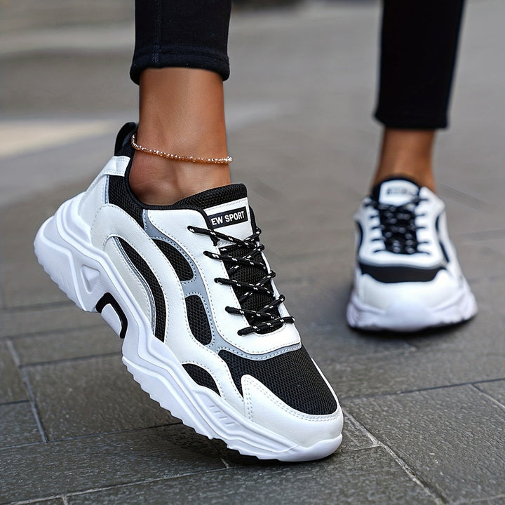 Stylish Fashionable Platform Chunky Sneakers for Women | Perfect for Casual Days