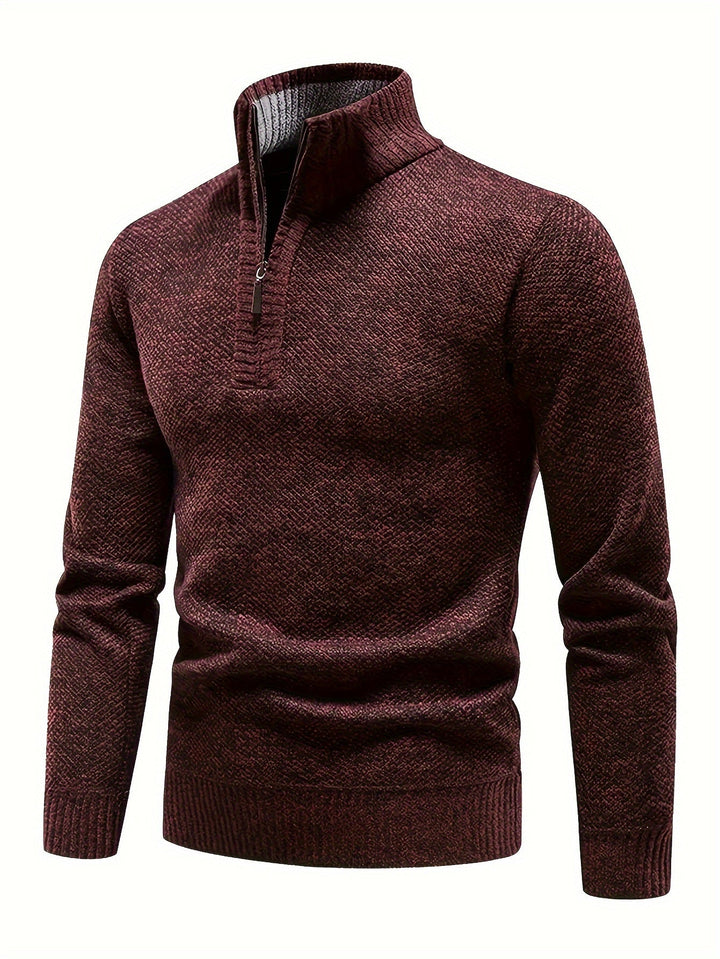 Bernardo - Pull décontracté avec fermeture éclair pour hommes