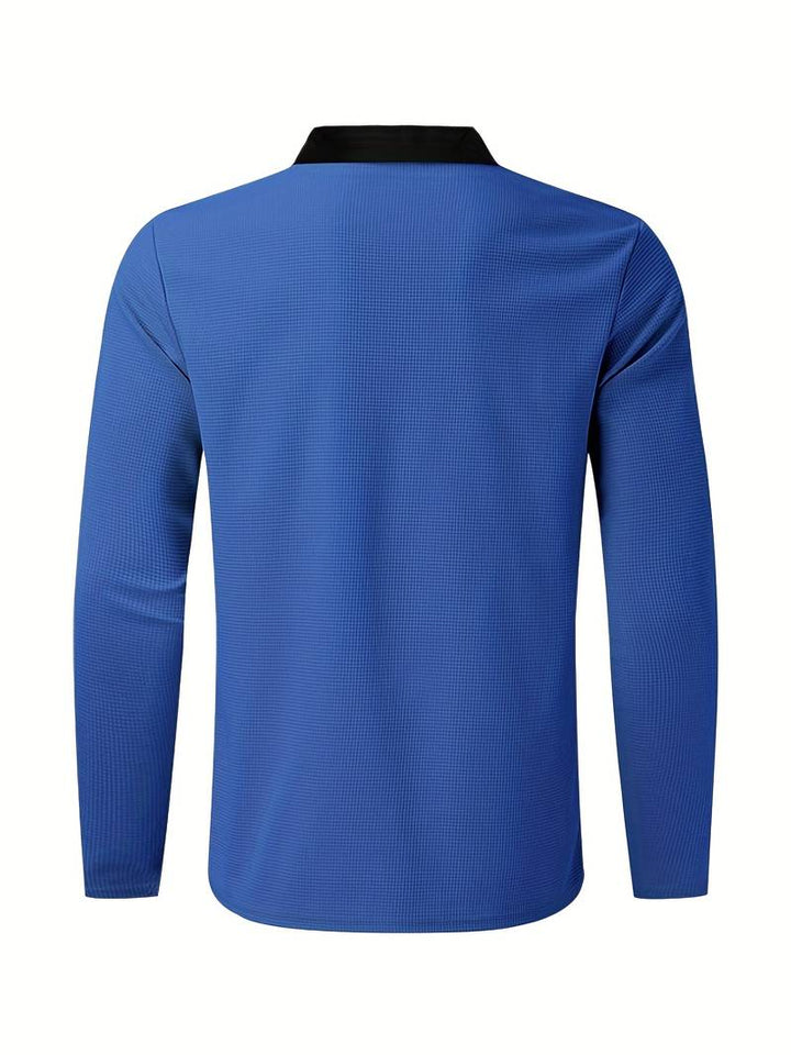 Ensemble pour homme en deux pièces – Ensemble de loisirs et survêtement d'entraînement à col montant à la mode