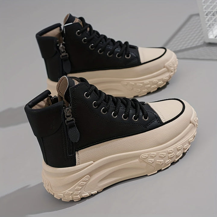 Casual high-top platform sneakers for women | Perfect for casual days