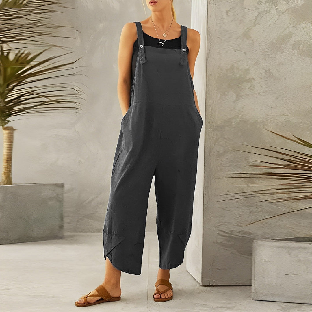 LOTTE Vintage-Stil Jumpsuit – Elegantes Design für jede Jahreszeit