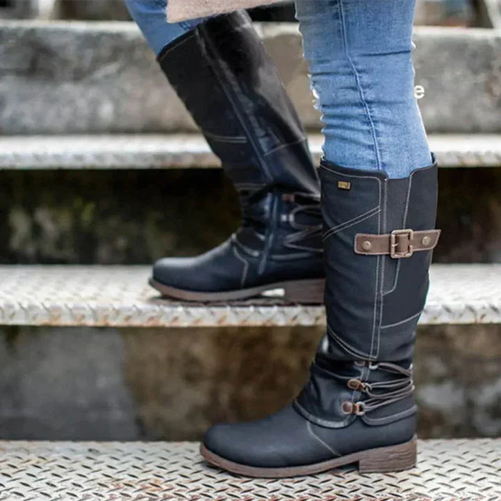 Serafina - Wintergöttin over-the-knee absatzstiefel