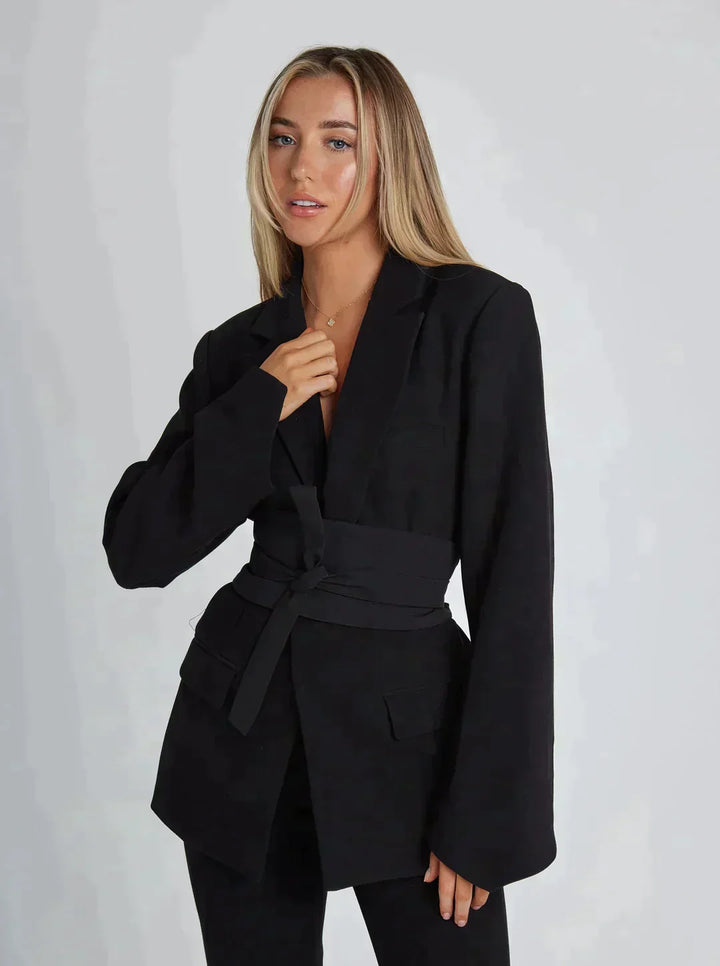 Dorothy - Blazer con cinture aggiuntive