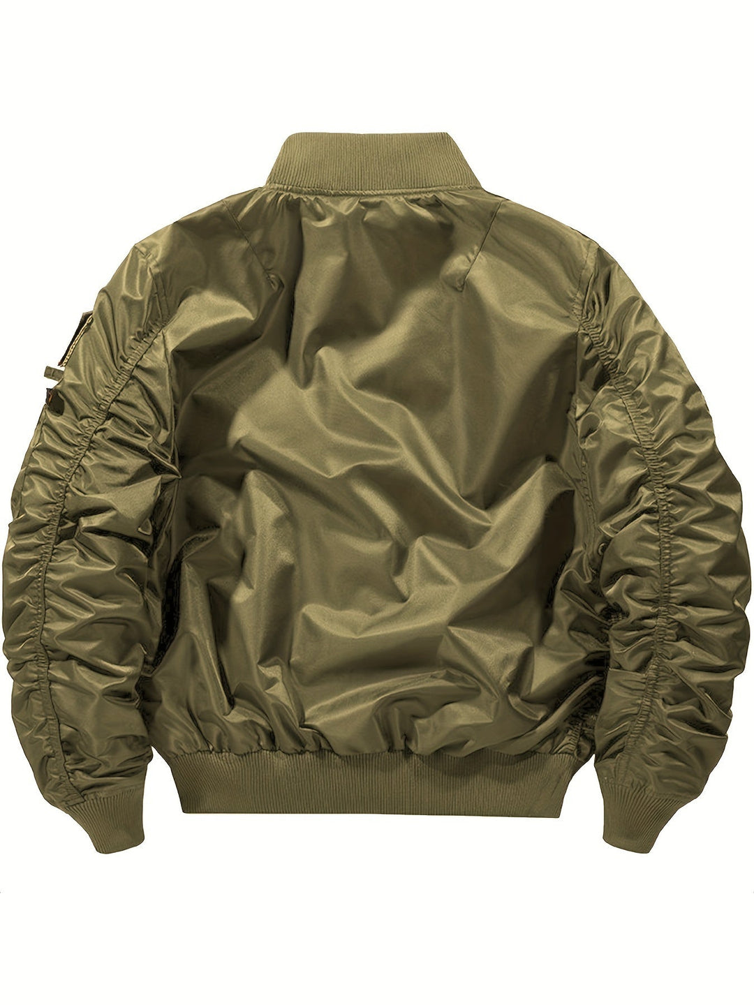 Veste bomber chaude tactique d'extérieur avec col montant pour hommes | Parfait pour les activités de plein air