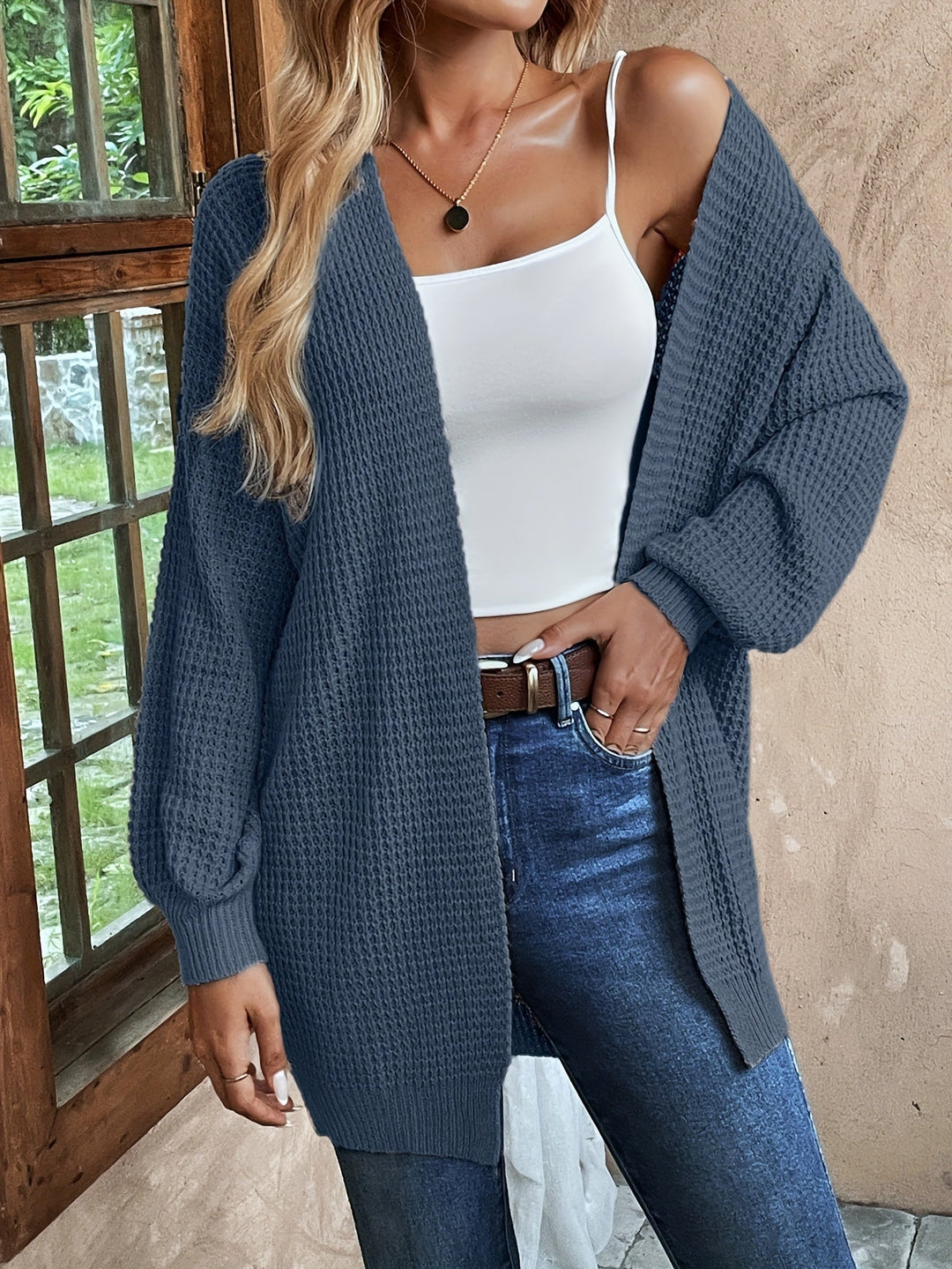 Lässiger Woll Strickcardigan für Damen | Perfekt für den Alltag