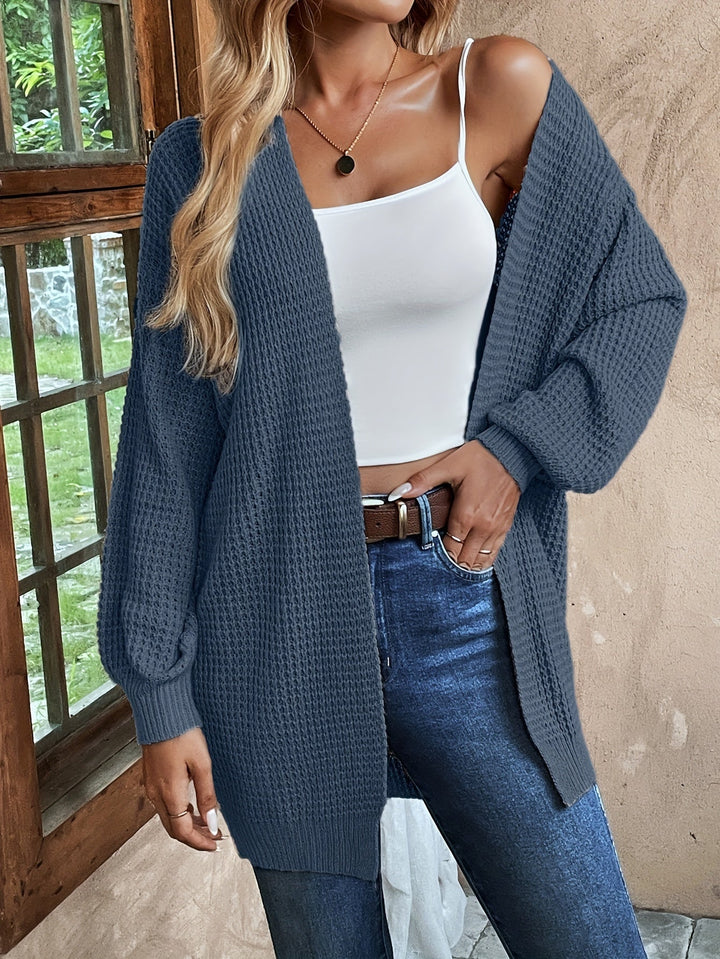 Lässiger Woll Strickcardigan für Damen | Perfekt für den Alltag